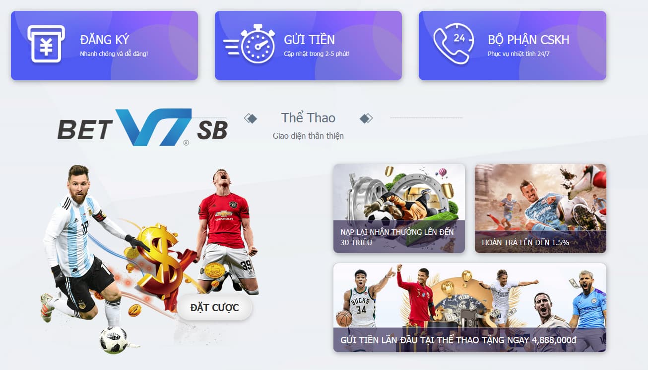 Betv7: Cổng đặt cược trực tuyến tốt nhất tại Việt Nam